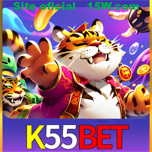 Imagem promocional da K55Bet mostrando a plataforma e suas vantagens